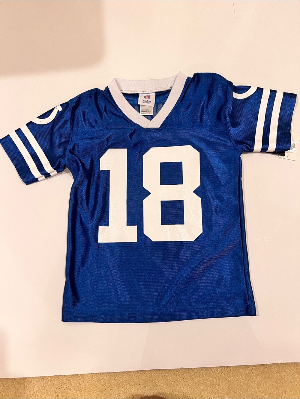 NWT Manning NFL Colts Kids Football Jersey
